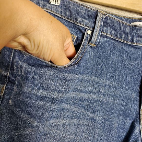 White House Black Market Blanc Jeans Size 10 - Picture 3 of 8